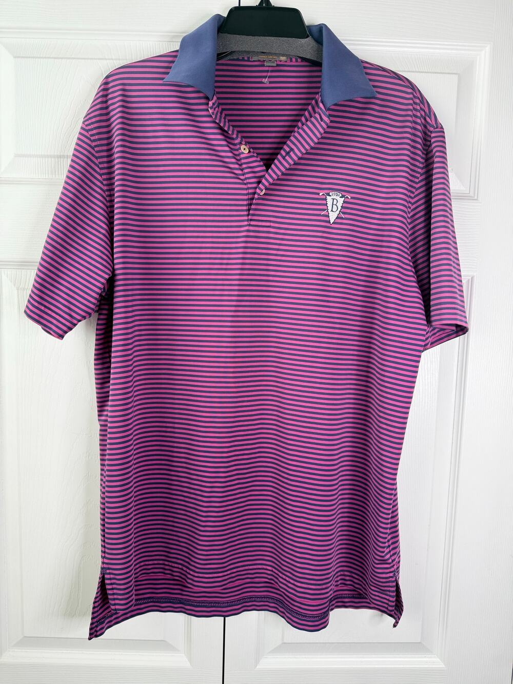 Peter Millar "Summer Comfort" Performance Golf Polo Shirt Size M